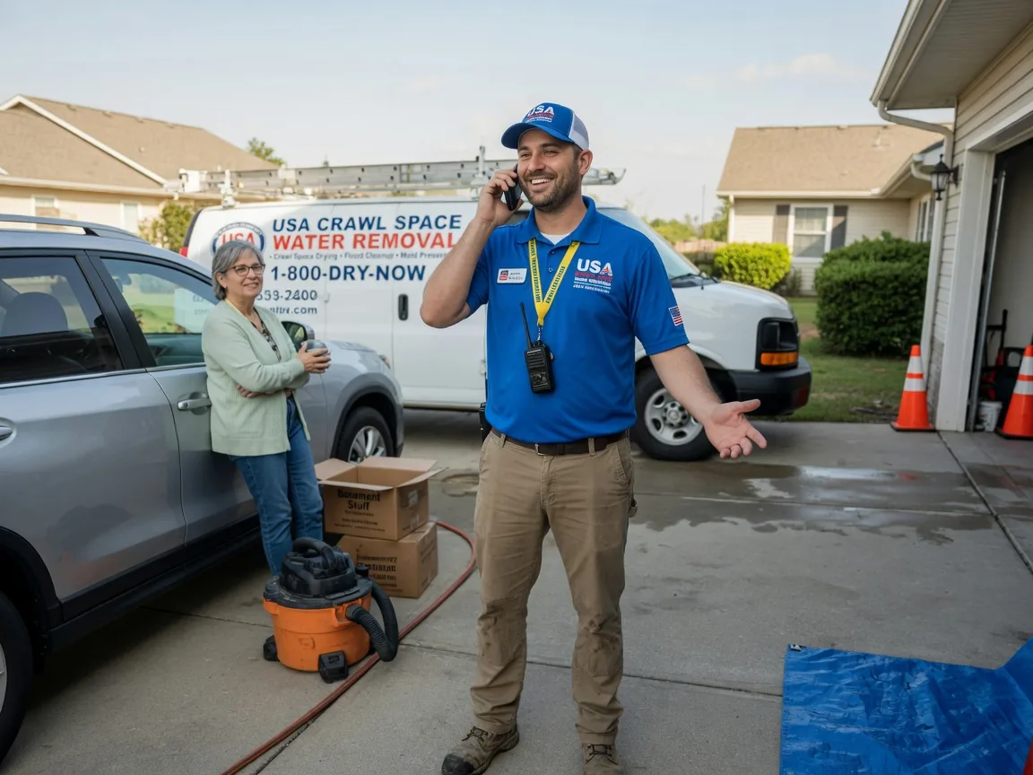 Crawl Space Water Removal Pineville, AR FAQs